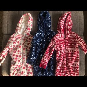 Set of Hooded PJs